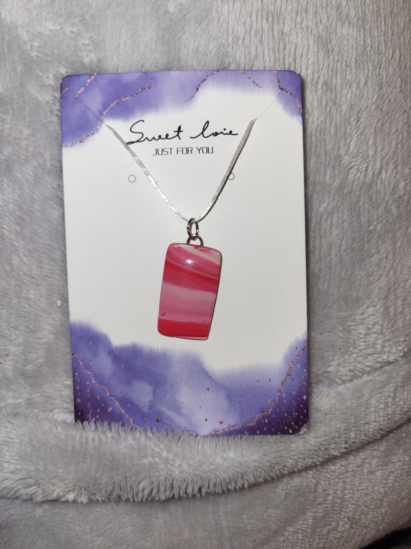 Homemade necklace charms