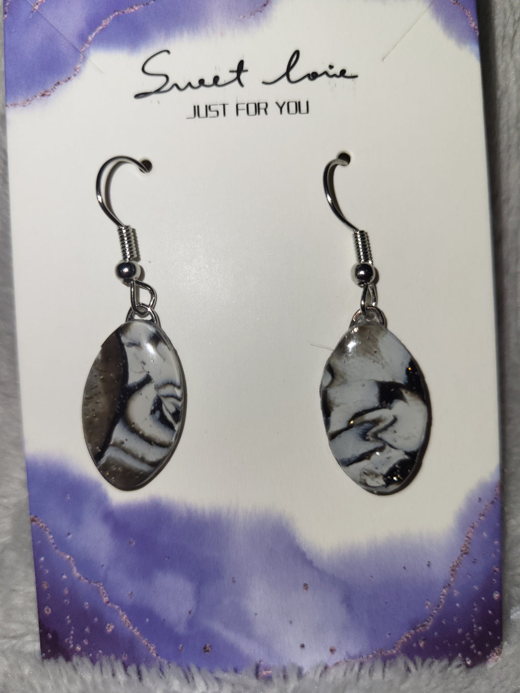 Black & white, homemade jewelry