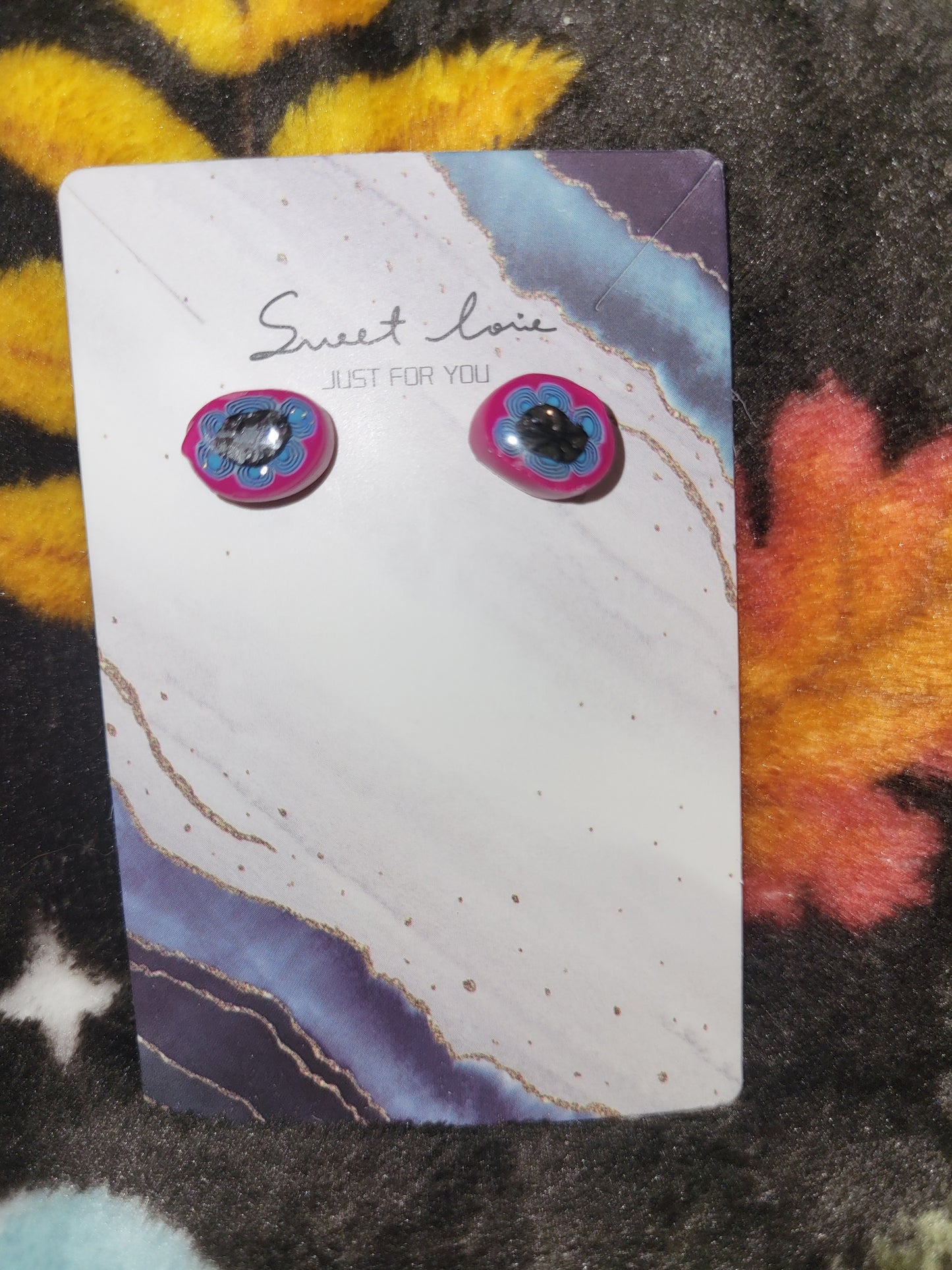 Handmade stud earrings