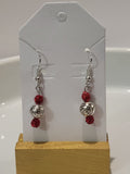 Valentine's day inspired earrings 🌹