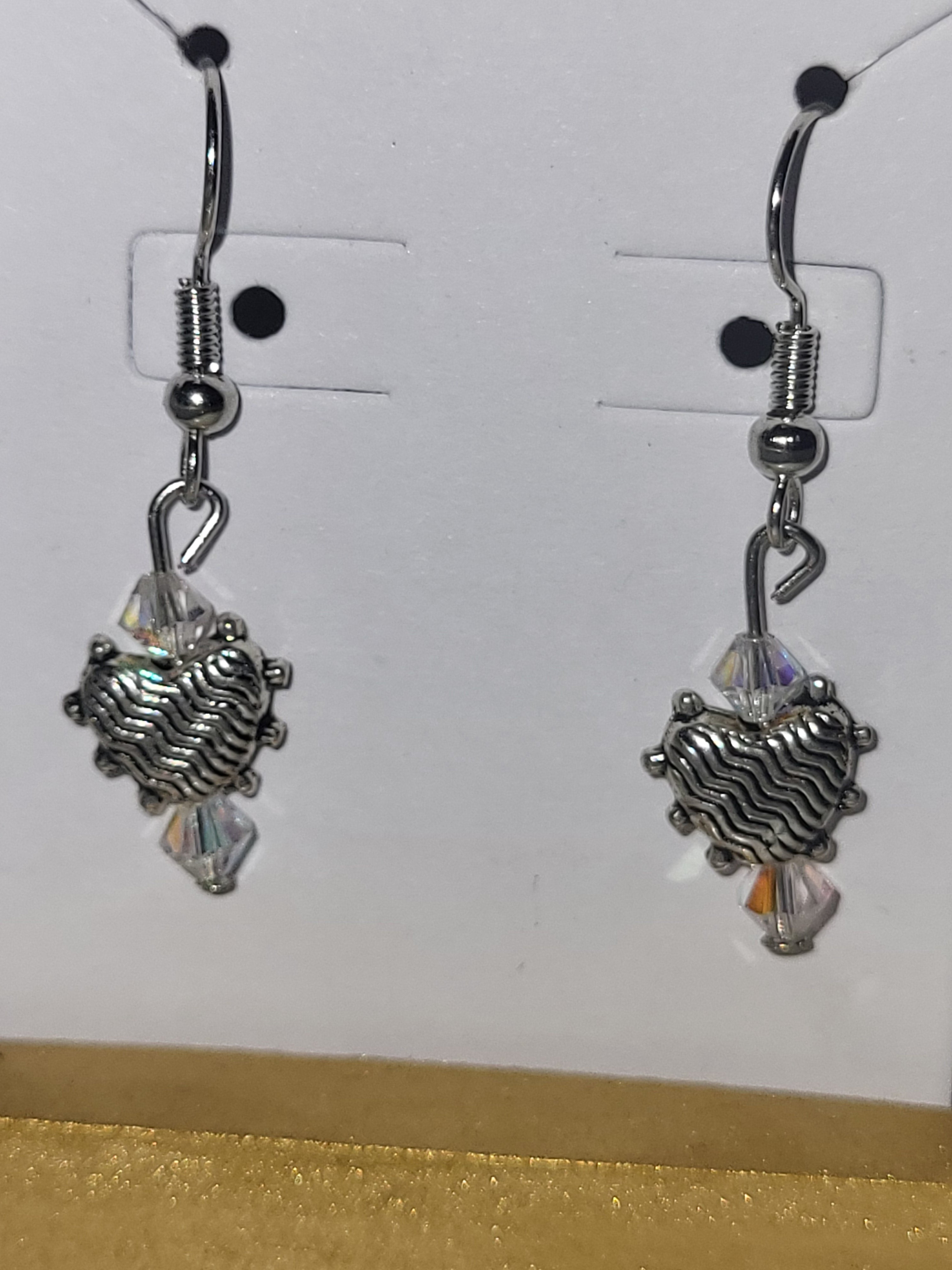 Valentine's day inspired earrings ♡