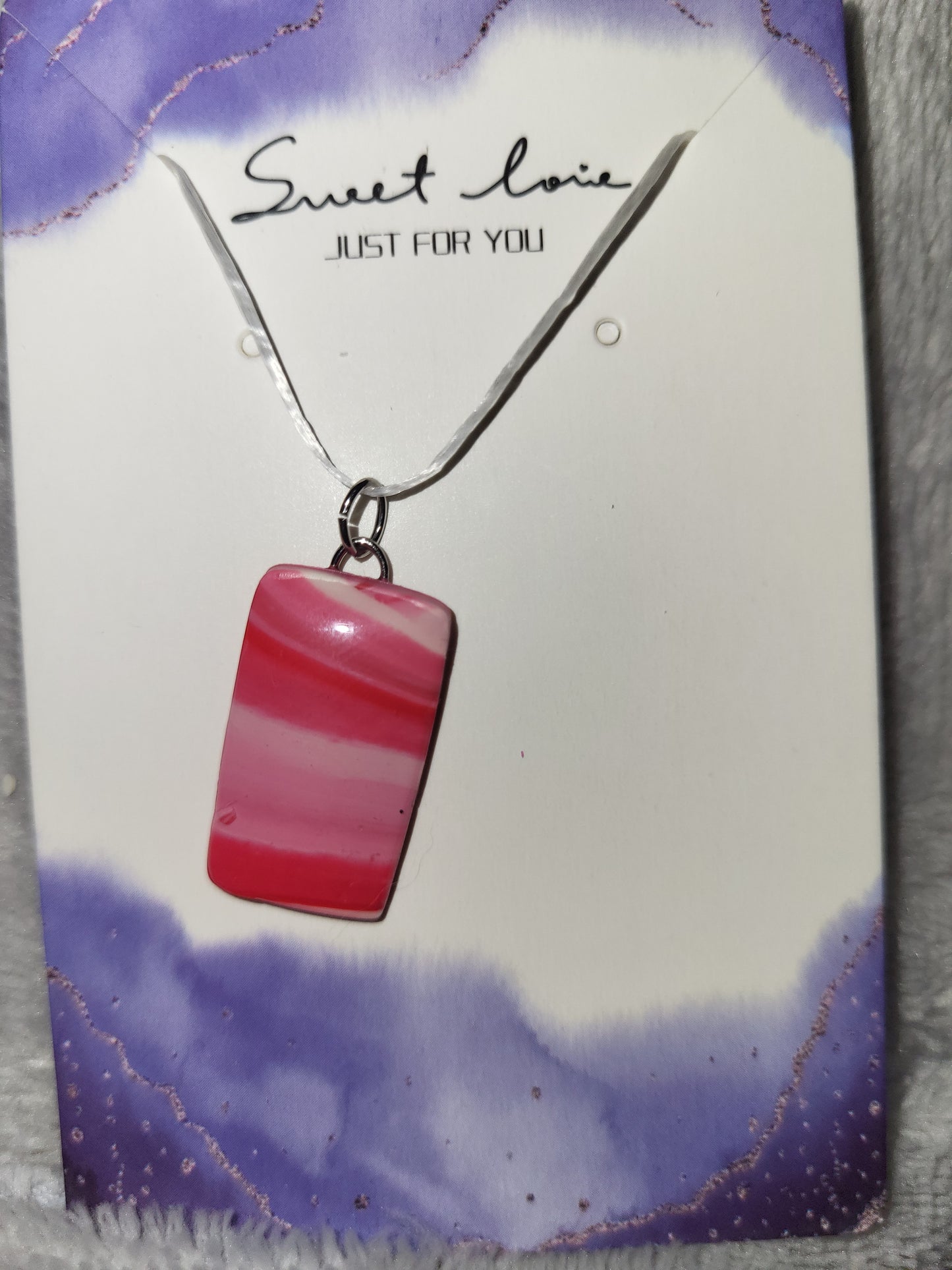 Homemade necklace charms