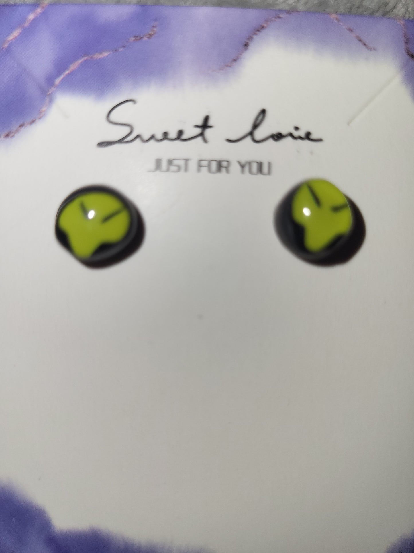 Handmade stud earrings