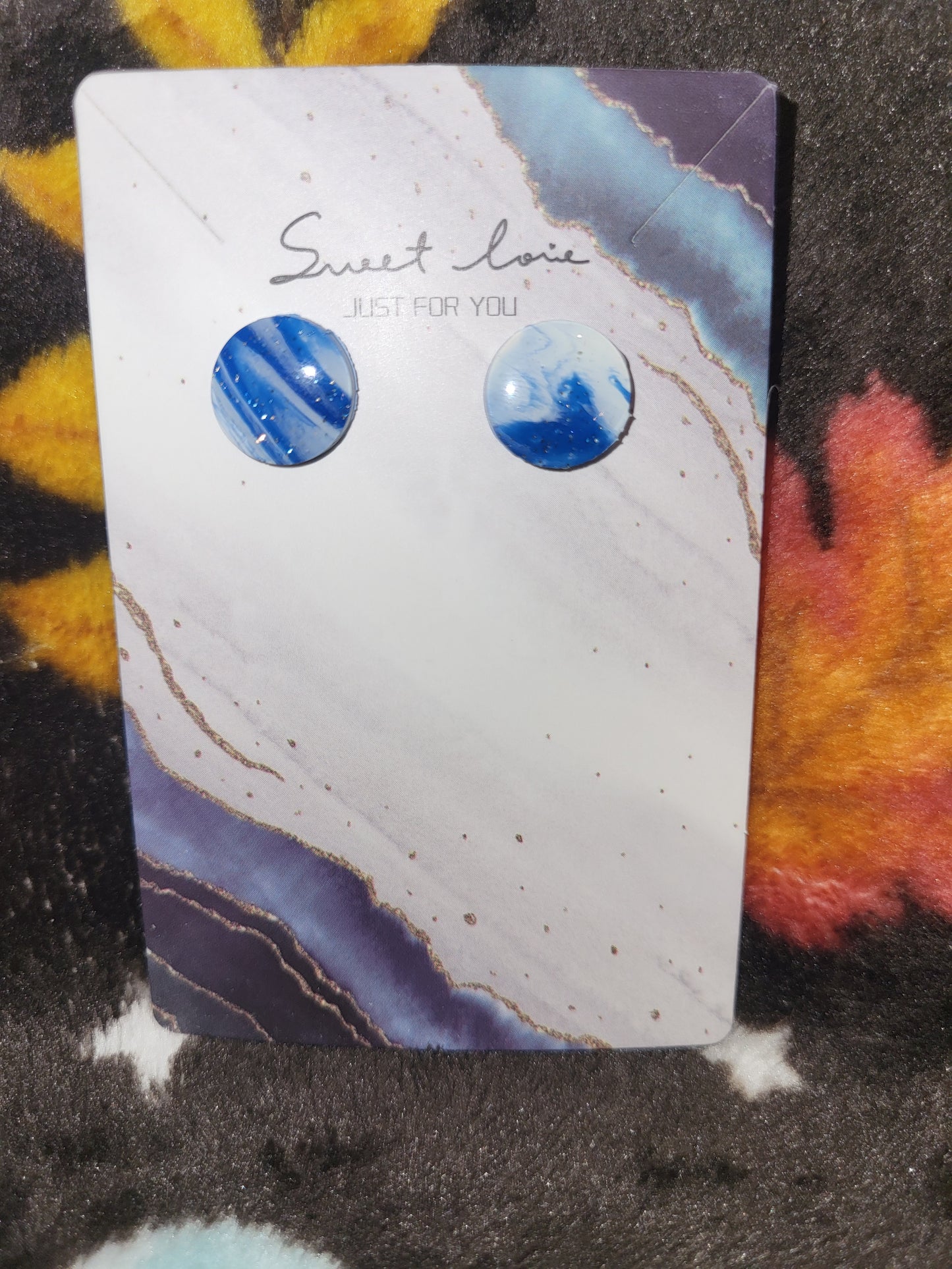 Handmade stud earrings