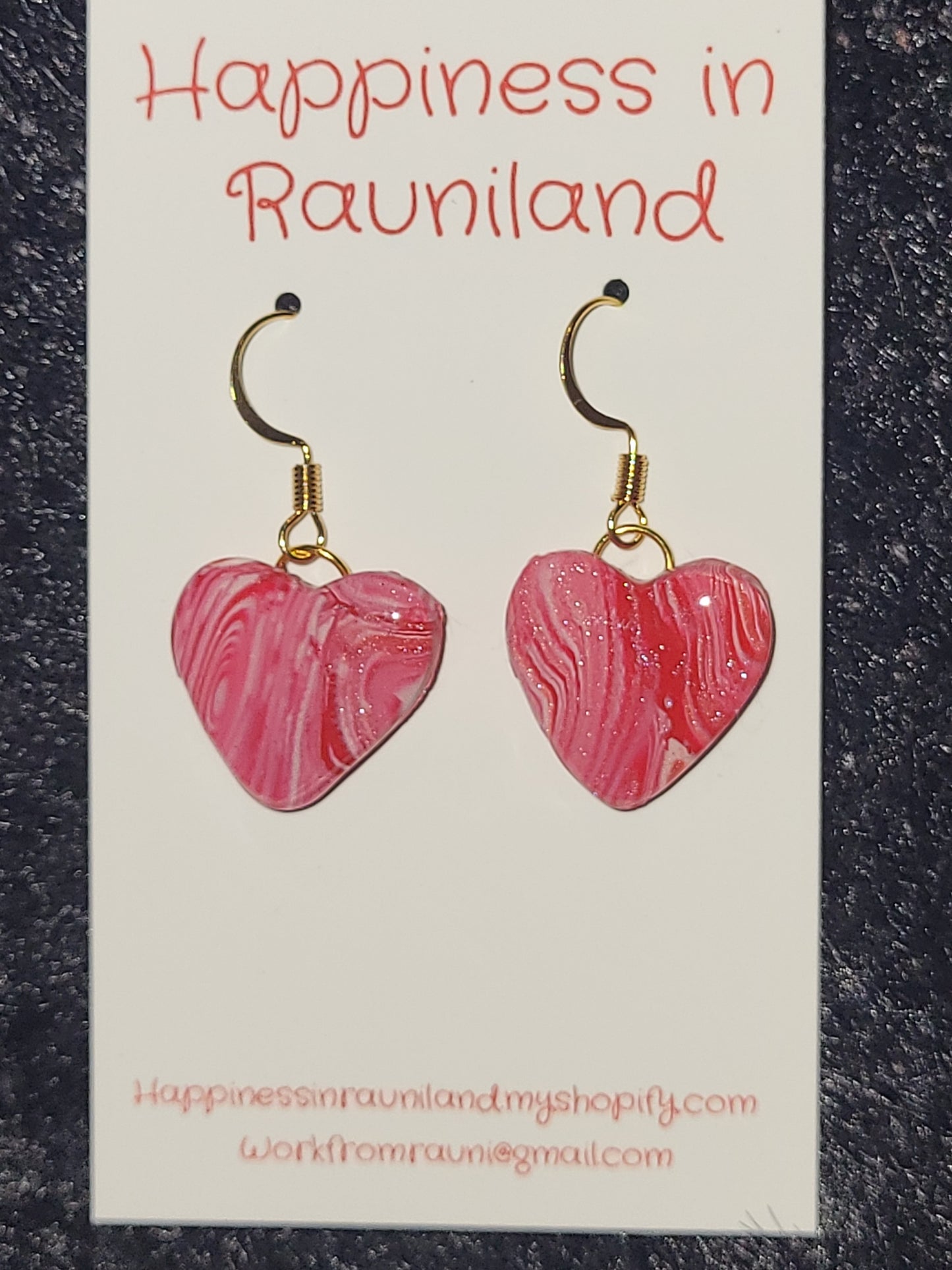 Handmade dangling earrings