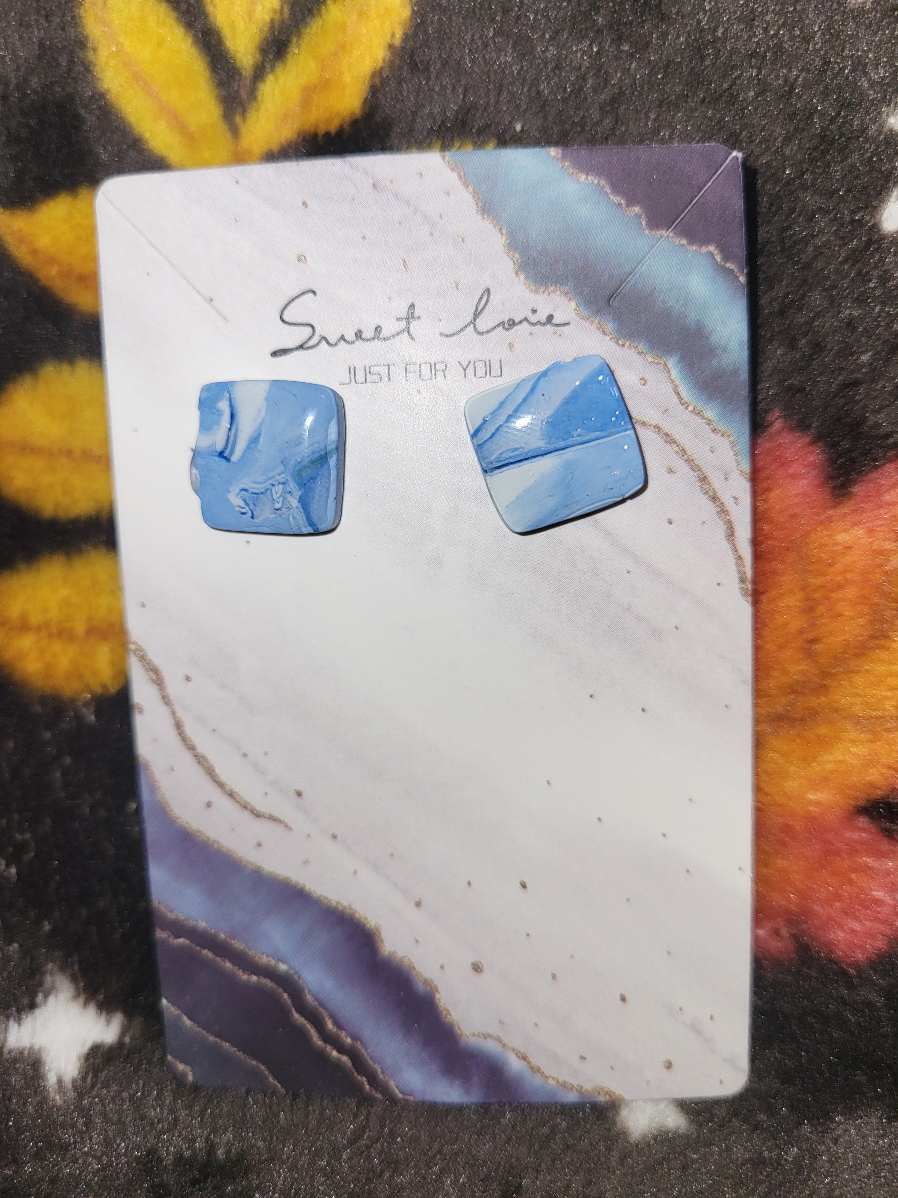 Handmade stud earrings