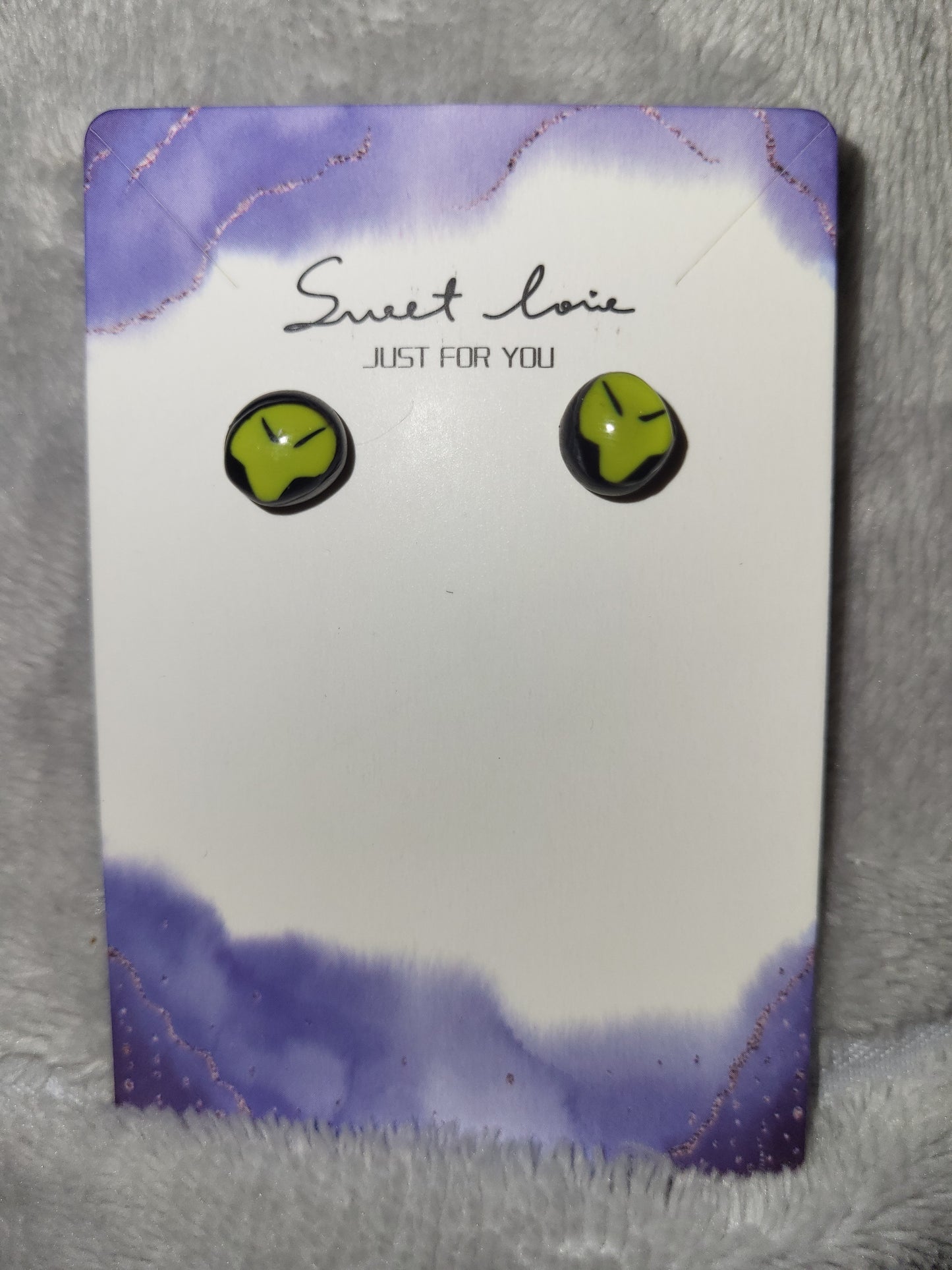 Handmade stud earrings