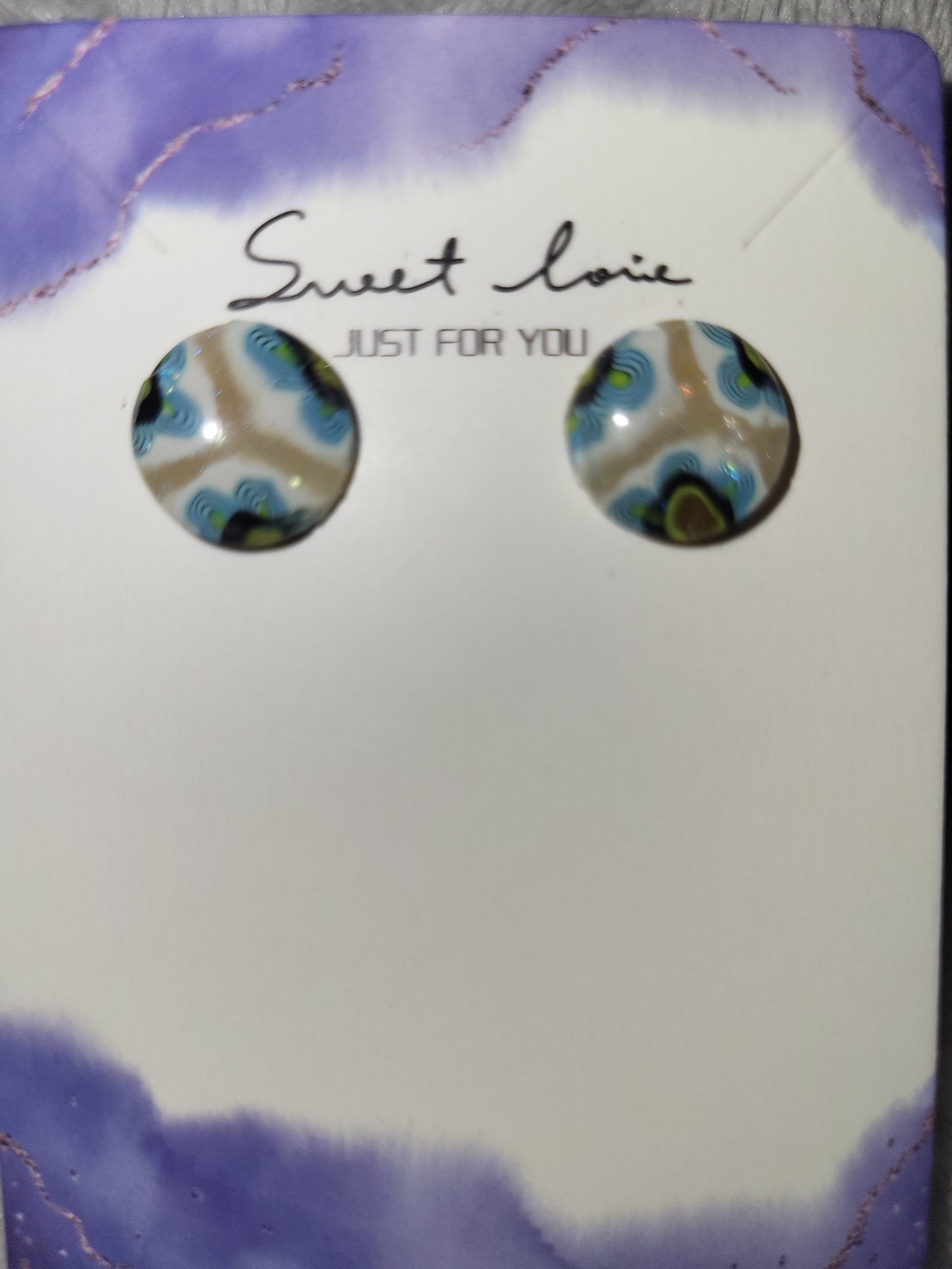 Handmade stud earrings