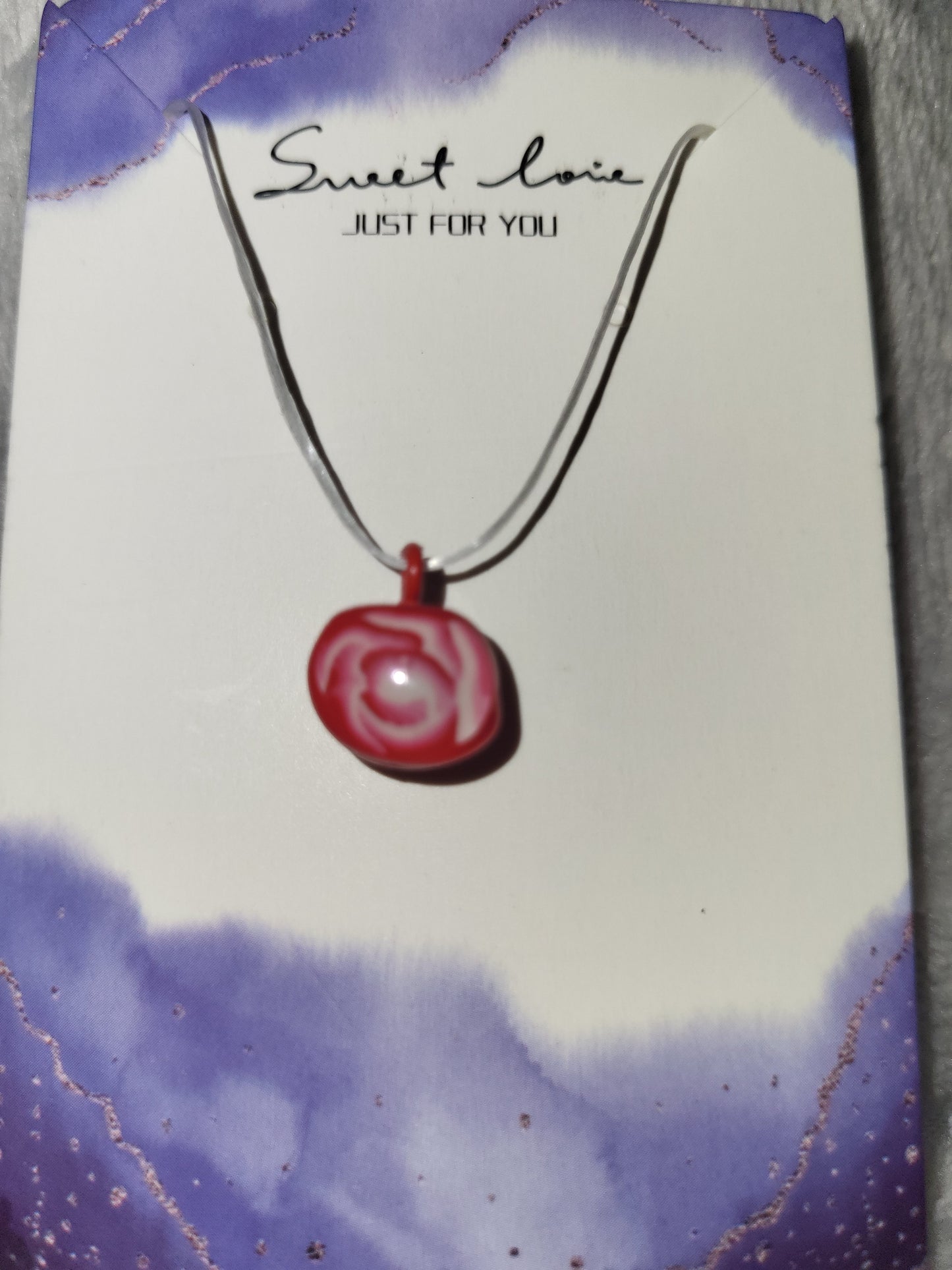 Homemade necklace charms