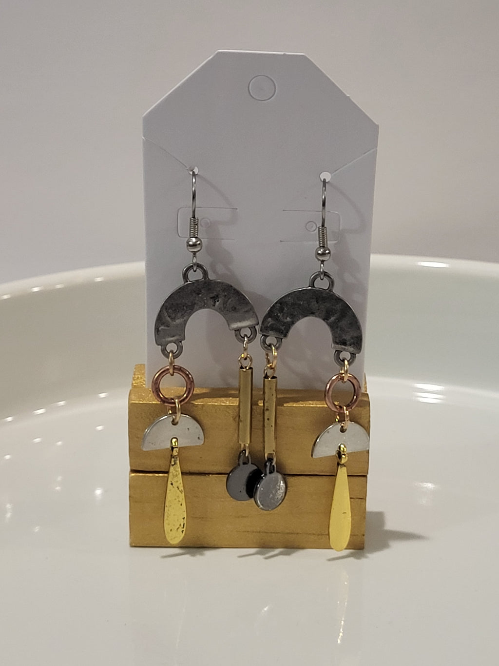 Funky earrings