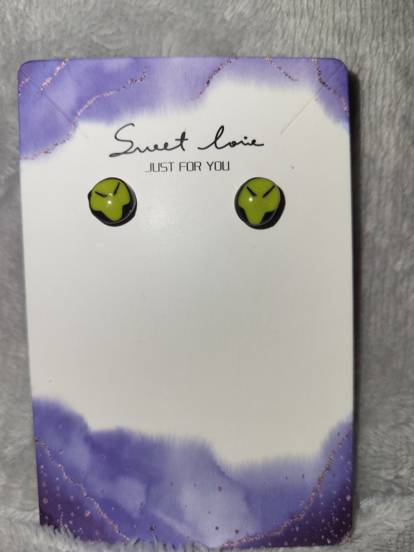 Handmade stud earrings