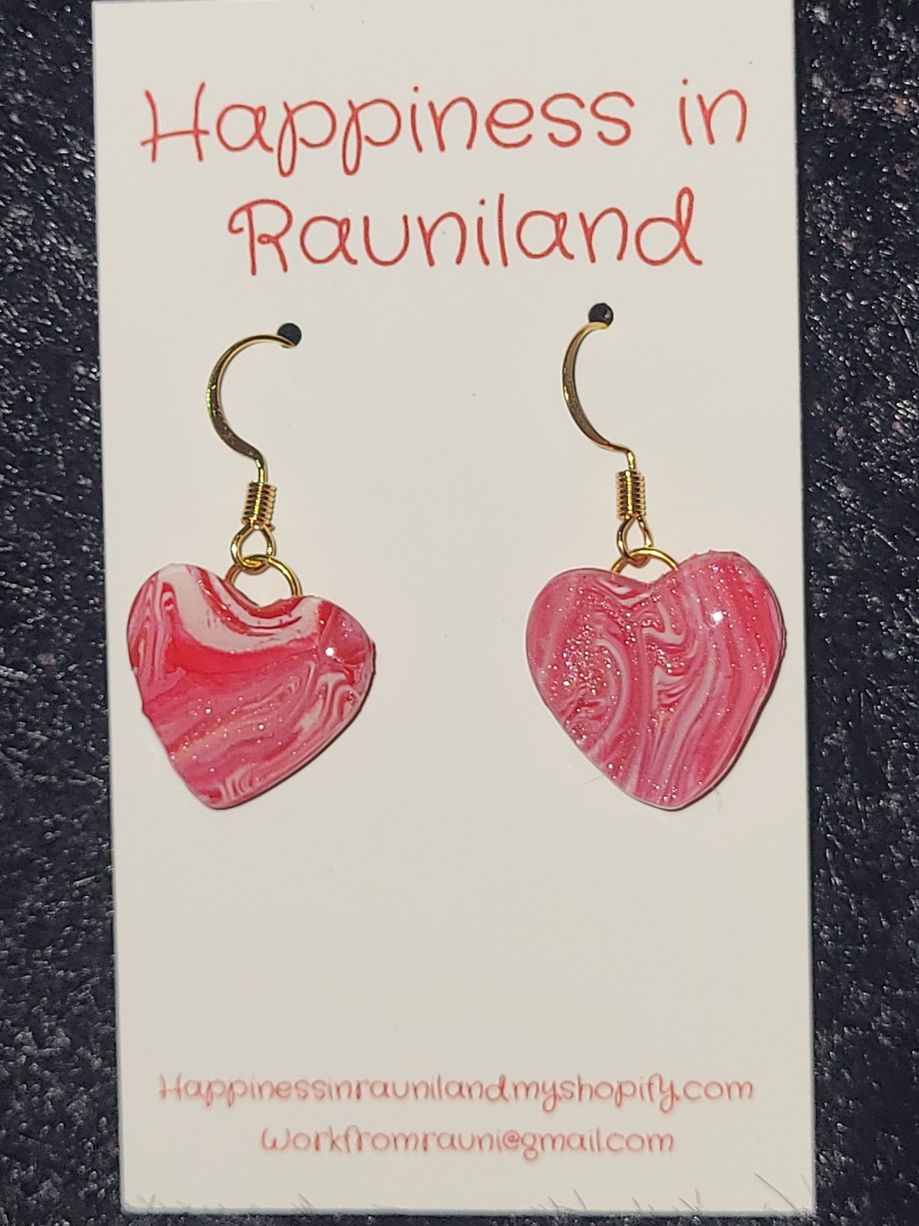 Handmade dangling earrings