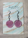 Homemade dangling earrings