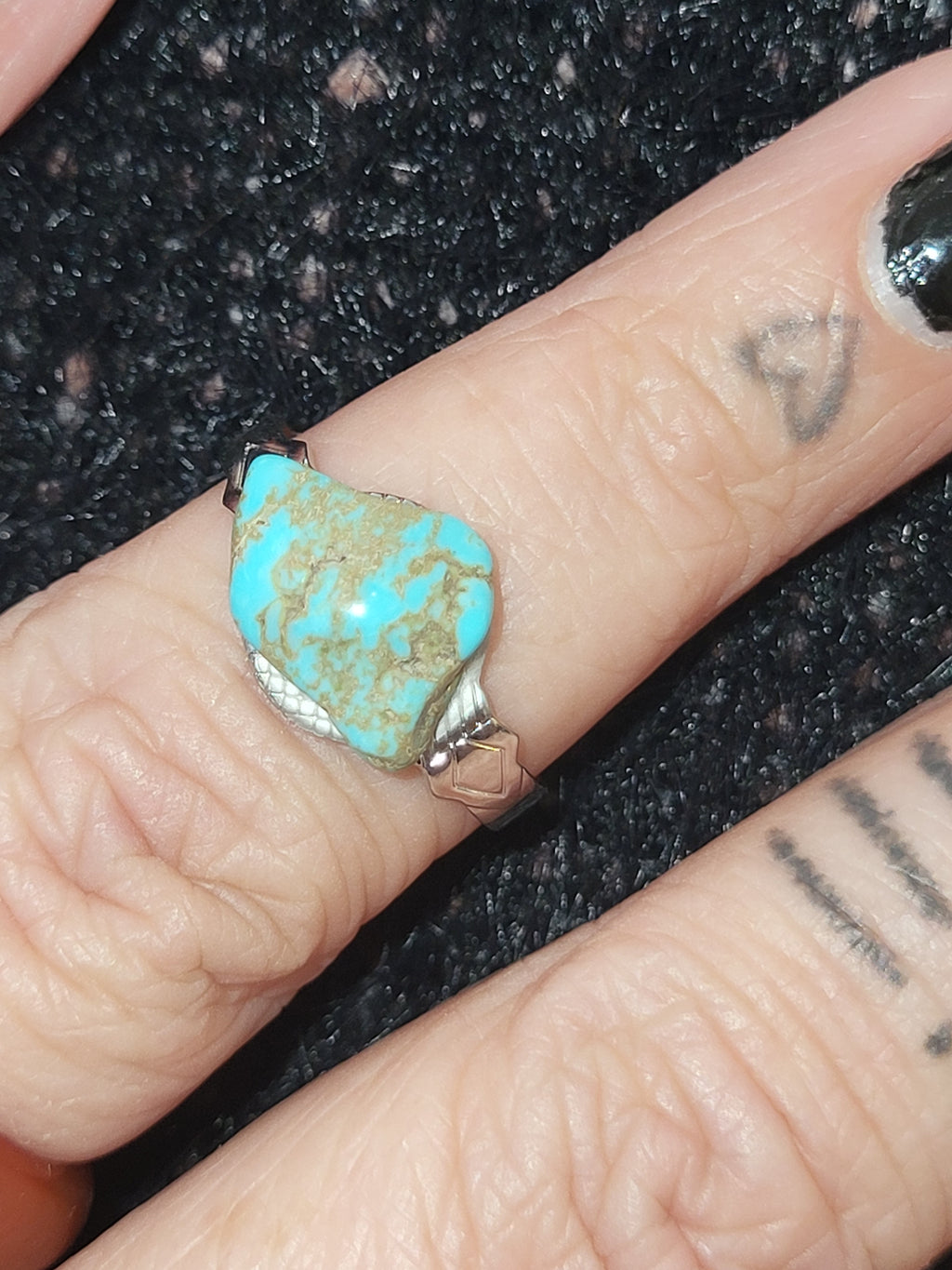 Handcrafted turquoise jewelry