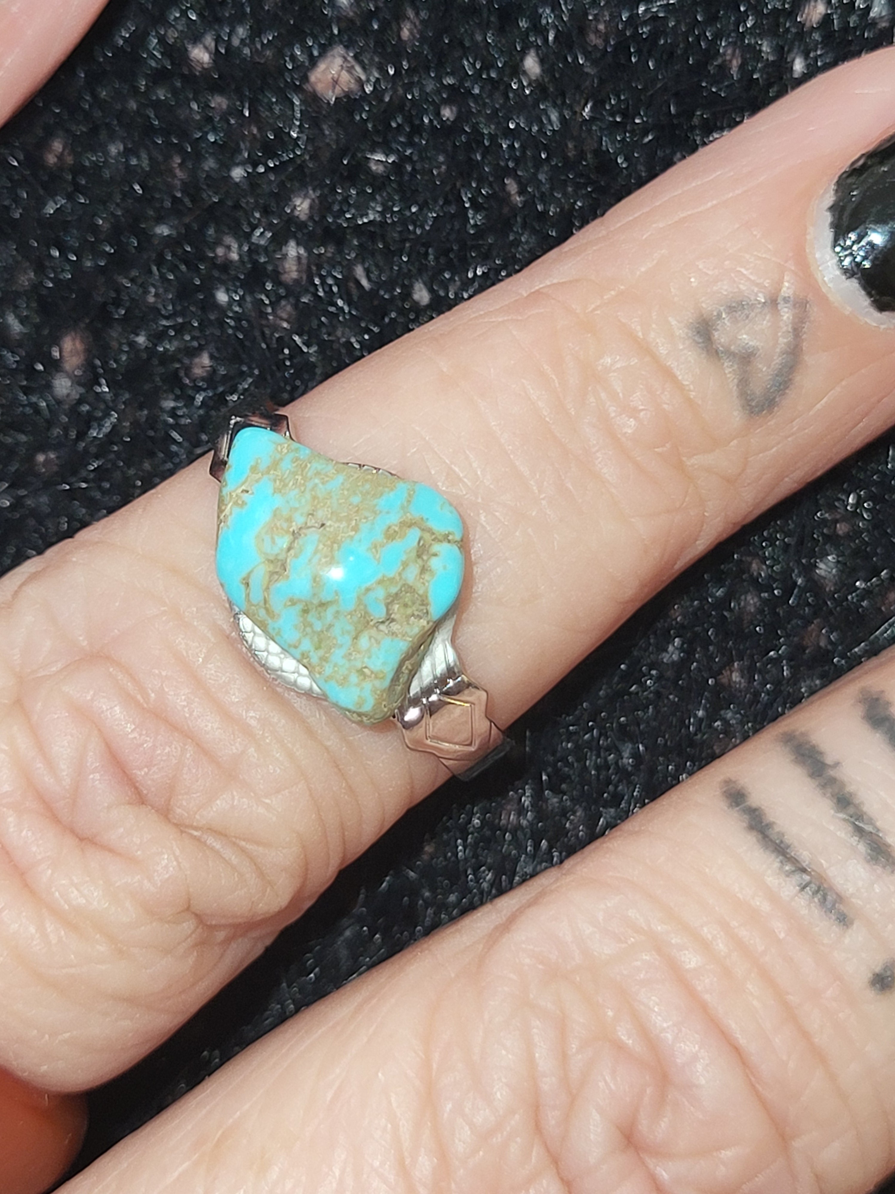 Handcrafted turquoise jewelry