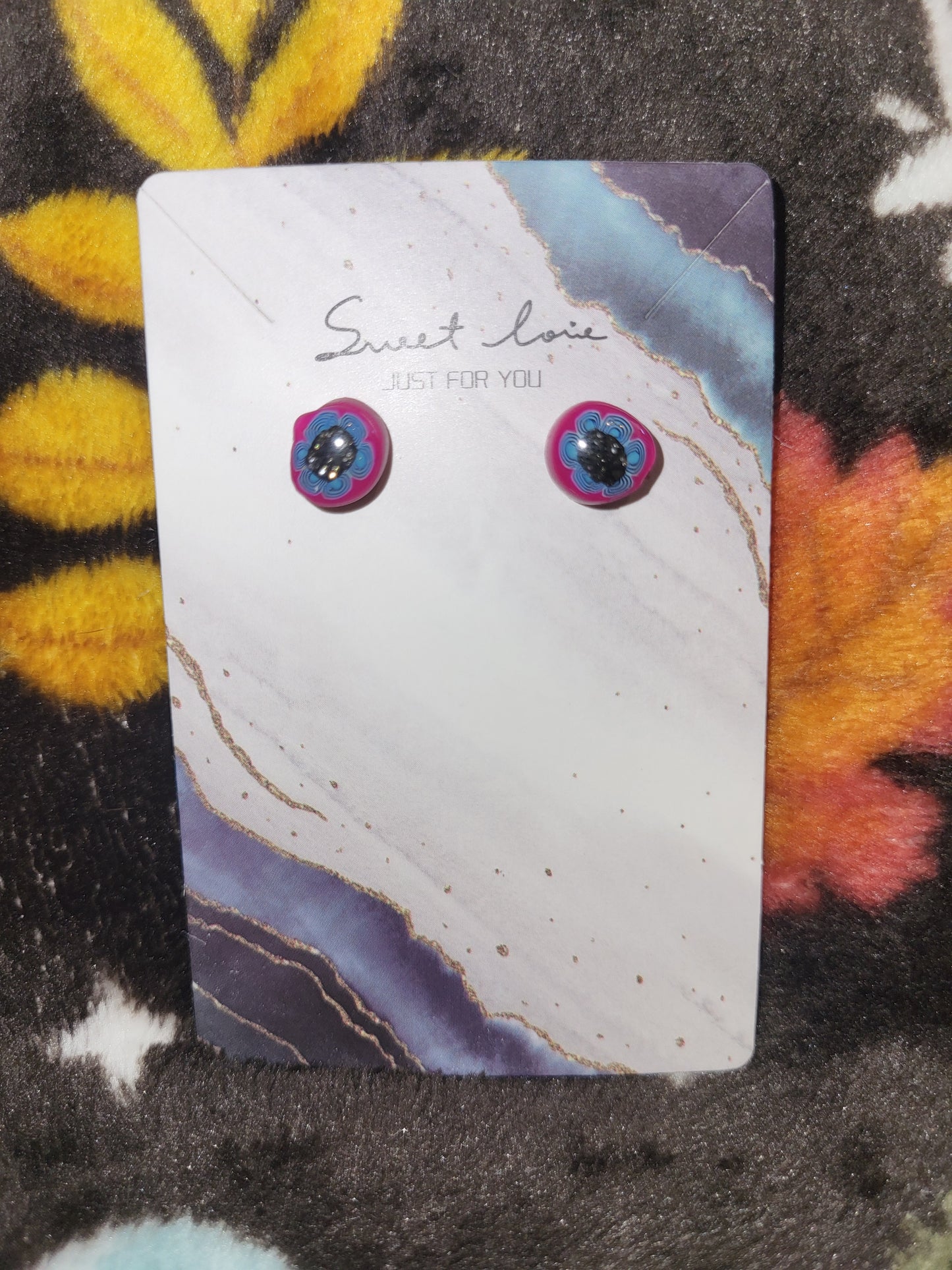 Handmade stud earrings