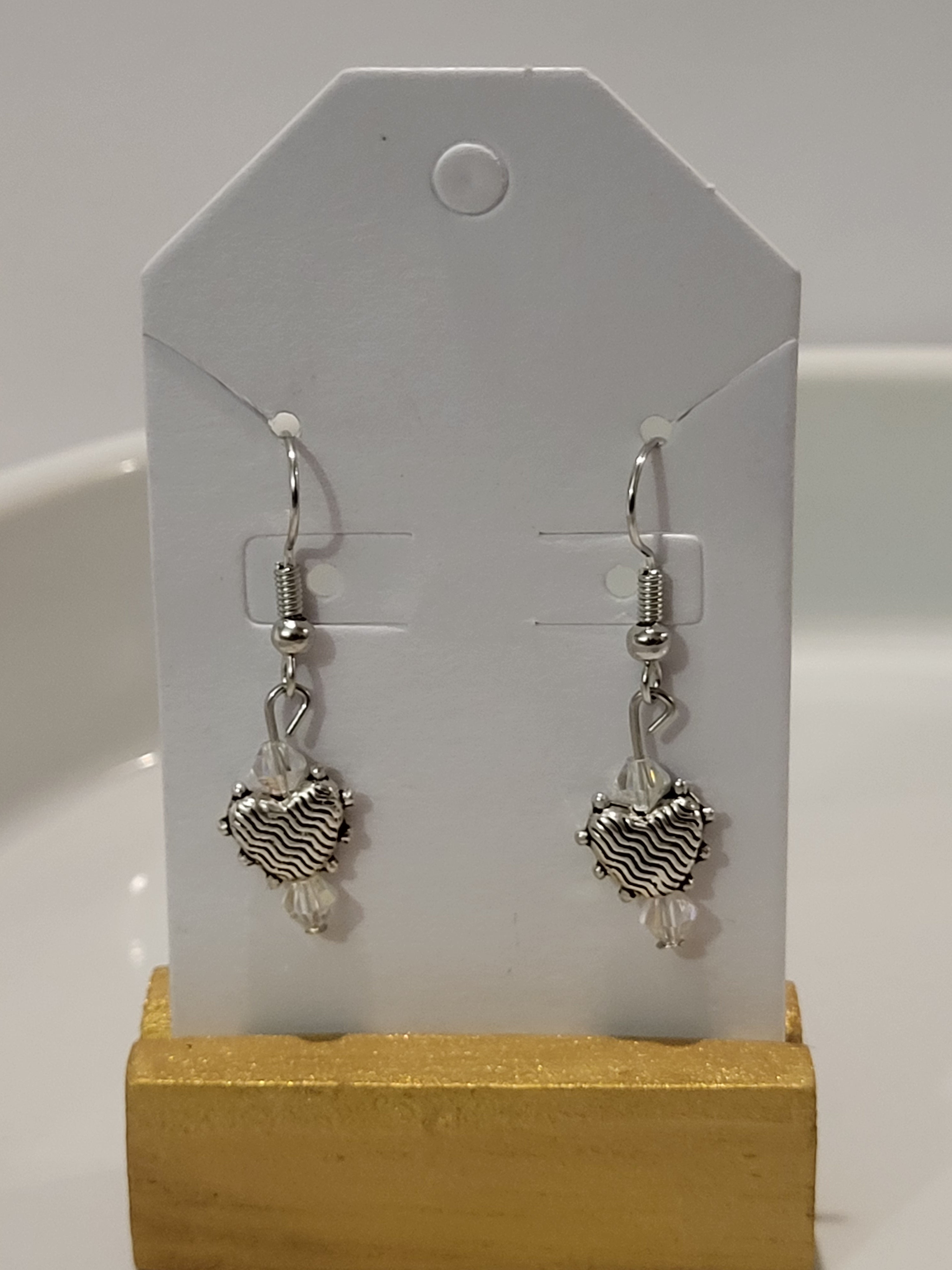 Valentine's day inspired earrings ♡