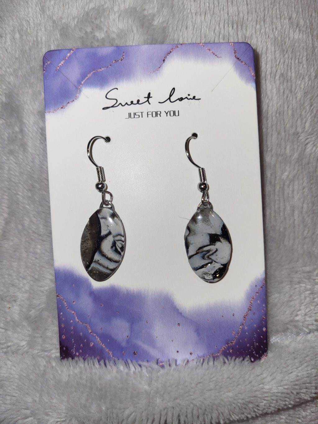 Black & white, homemade jewelry